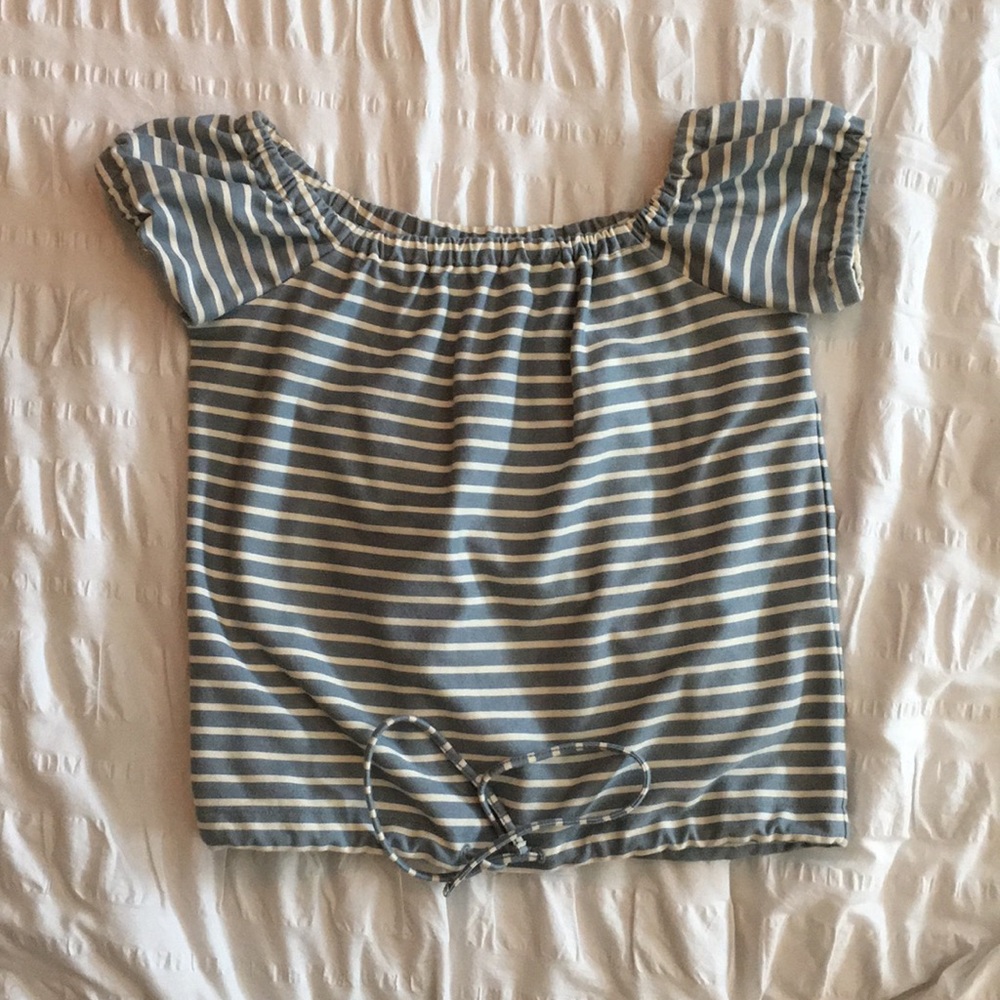 Madewell off the shoulder top